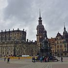 Blick zum Residenzschloss in der Dresdner Altstadt