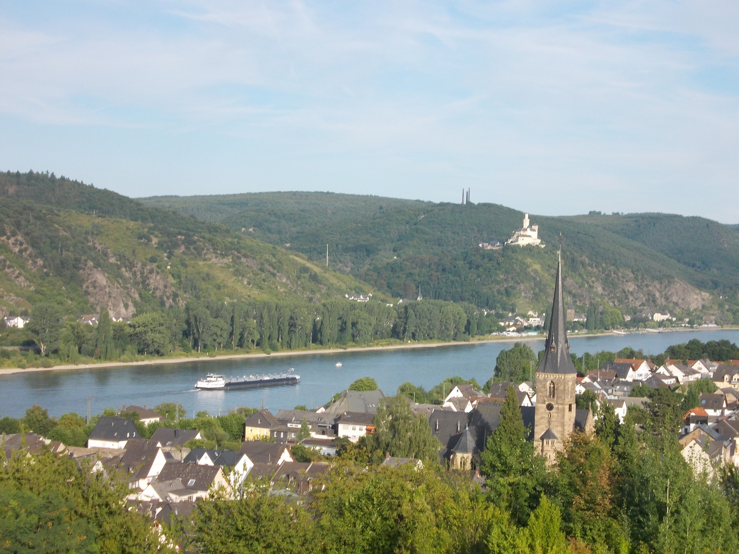 Blick zum Rhein