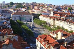 Blick zum Rossio