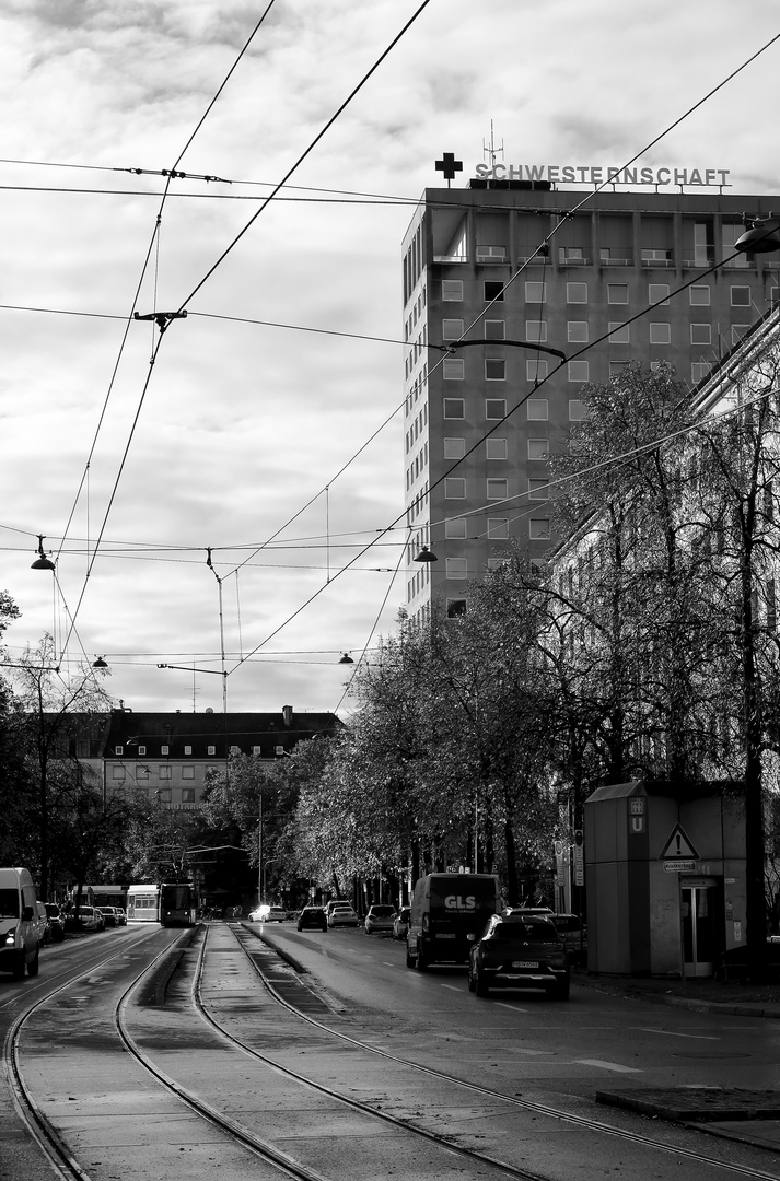 Blick zum Rotkreuzplatz