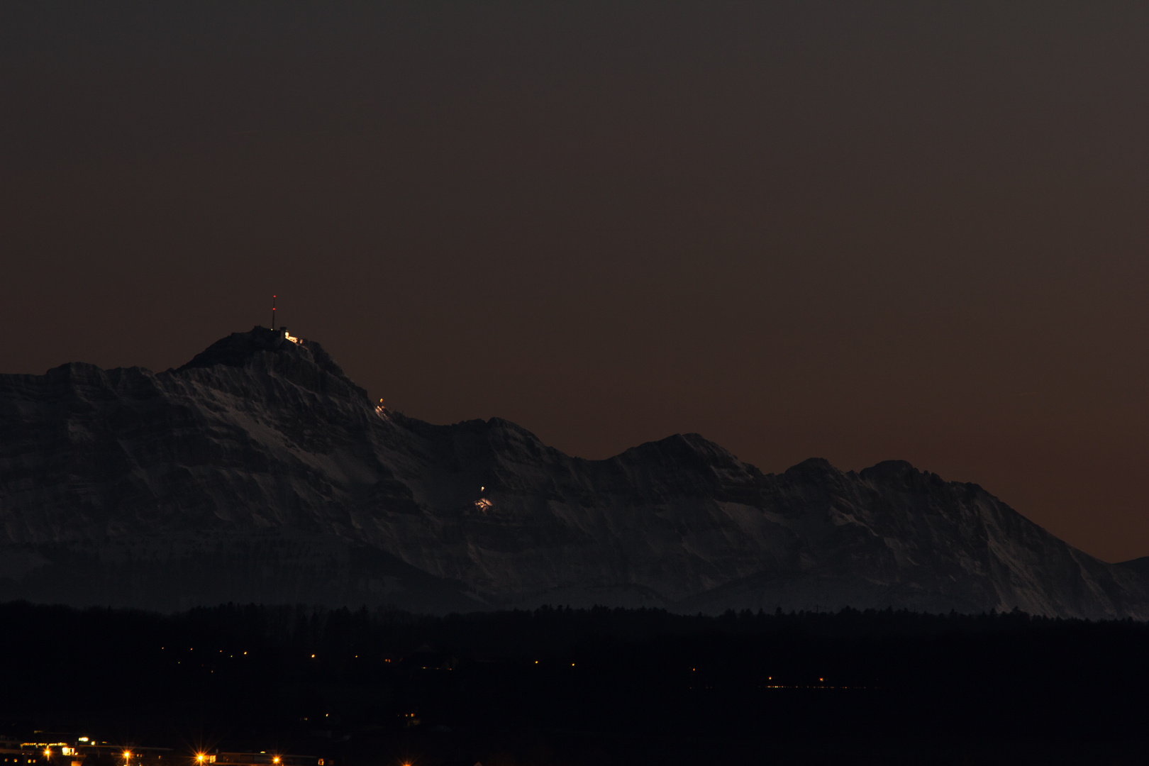 Blick zum Säntis