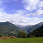 Blick zum Sarntal in Südtirol