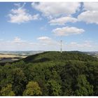 Blick zum Schafberg und dem Löbauer Fernsehturm