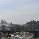 Blick zum Schloss in Prag