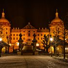 Blick zum Schloss Moritzburg 