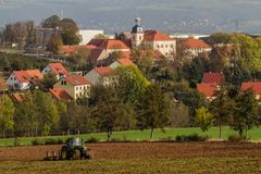 Blick zum Schloss Röhrsdorf