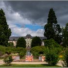 Blick zum Schloss Wesserling