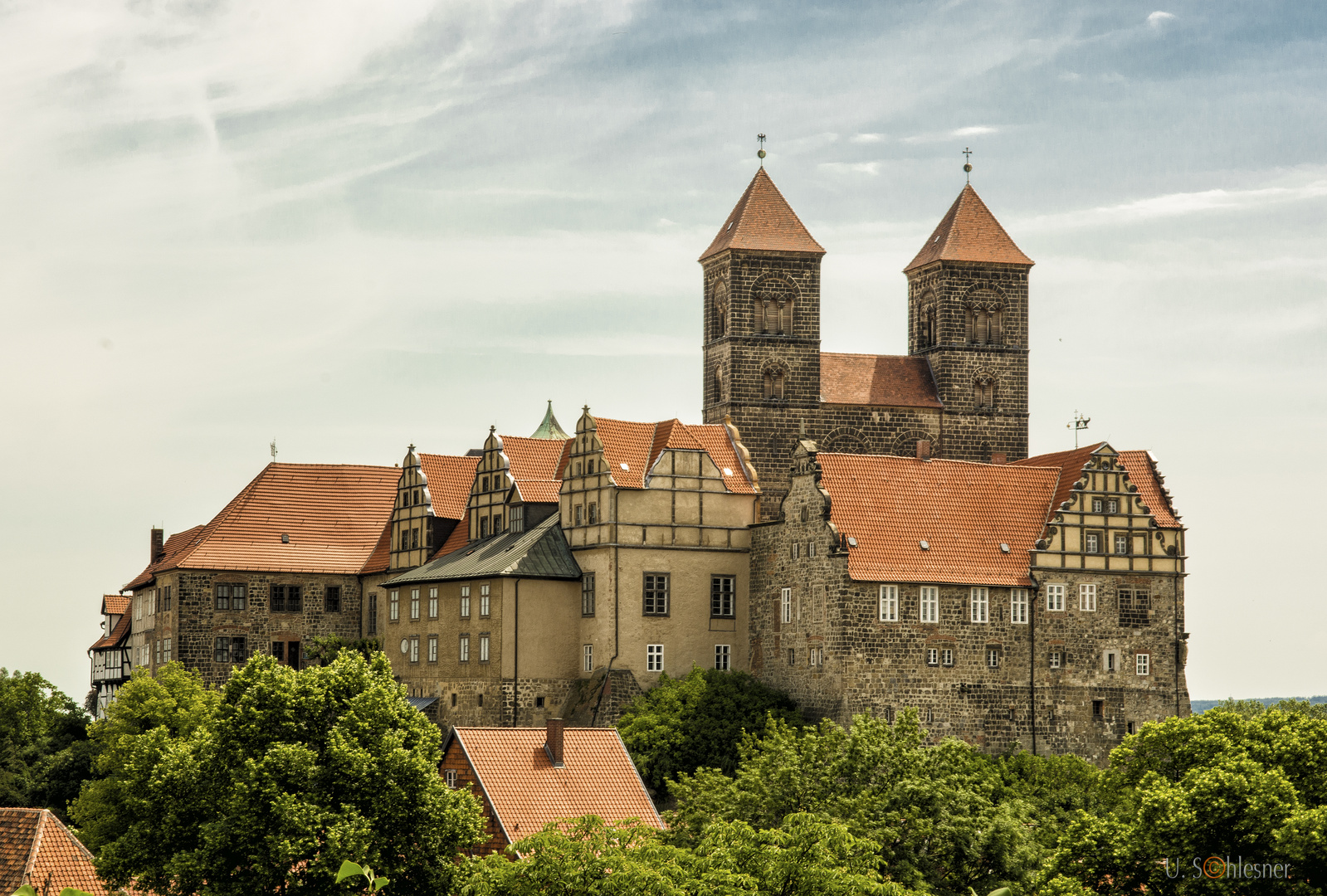 - Blick zum Schlossberg -