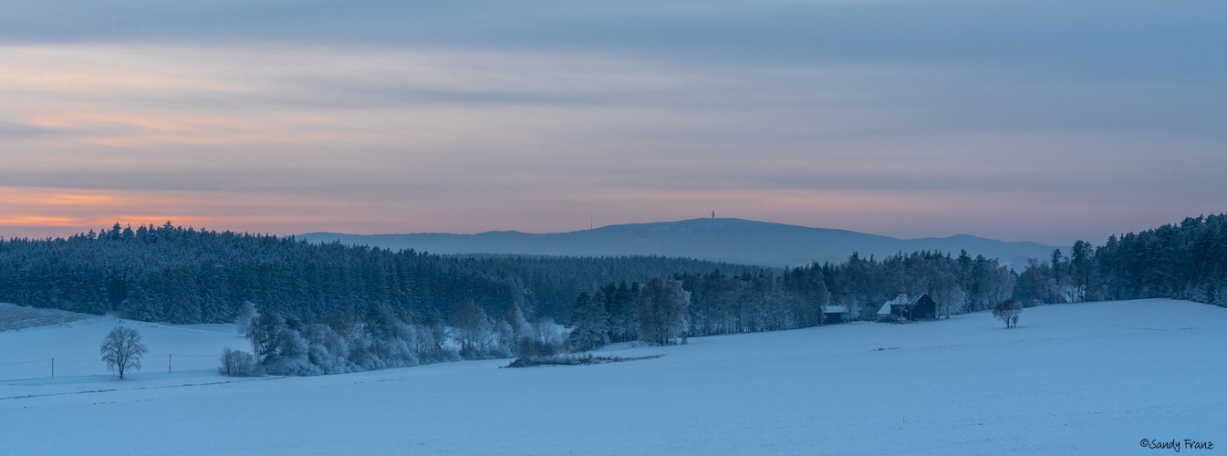 Blick zum Schneeberg