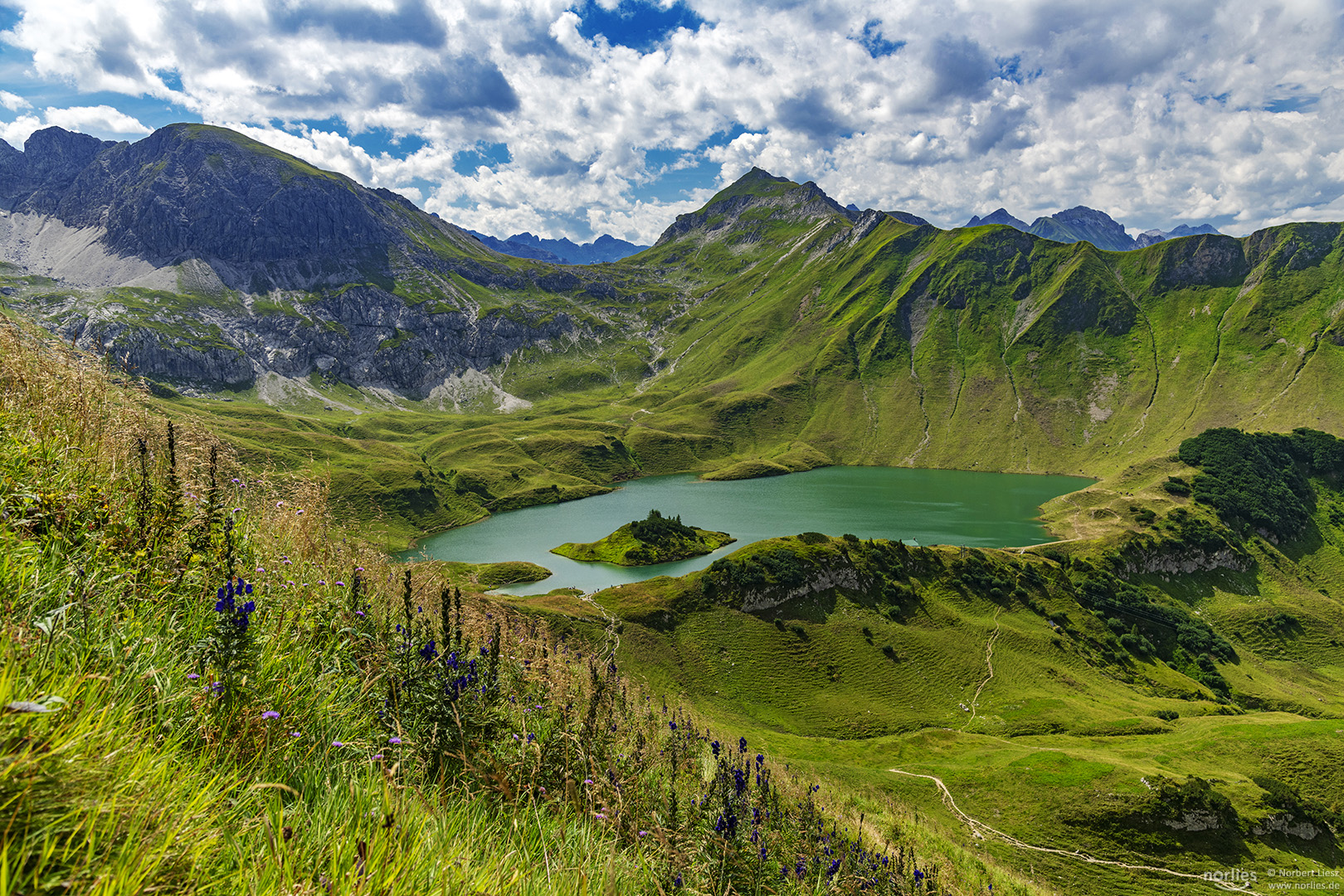 Blick zum Schrecksee