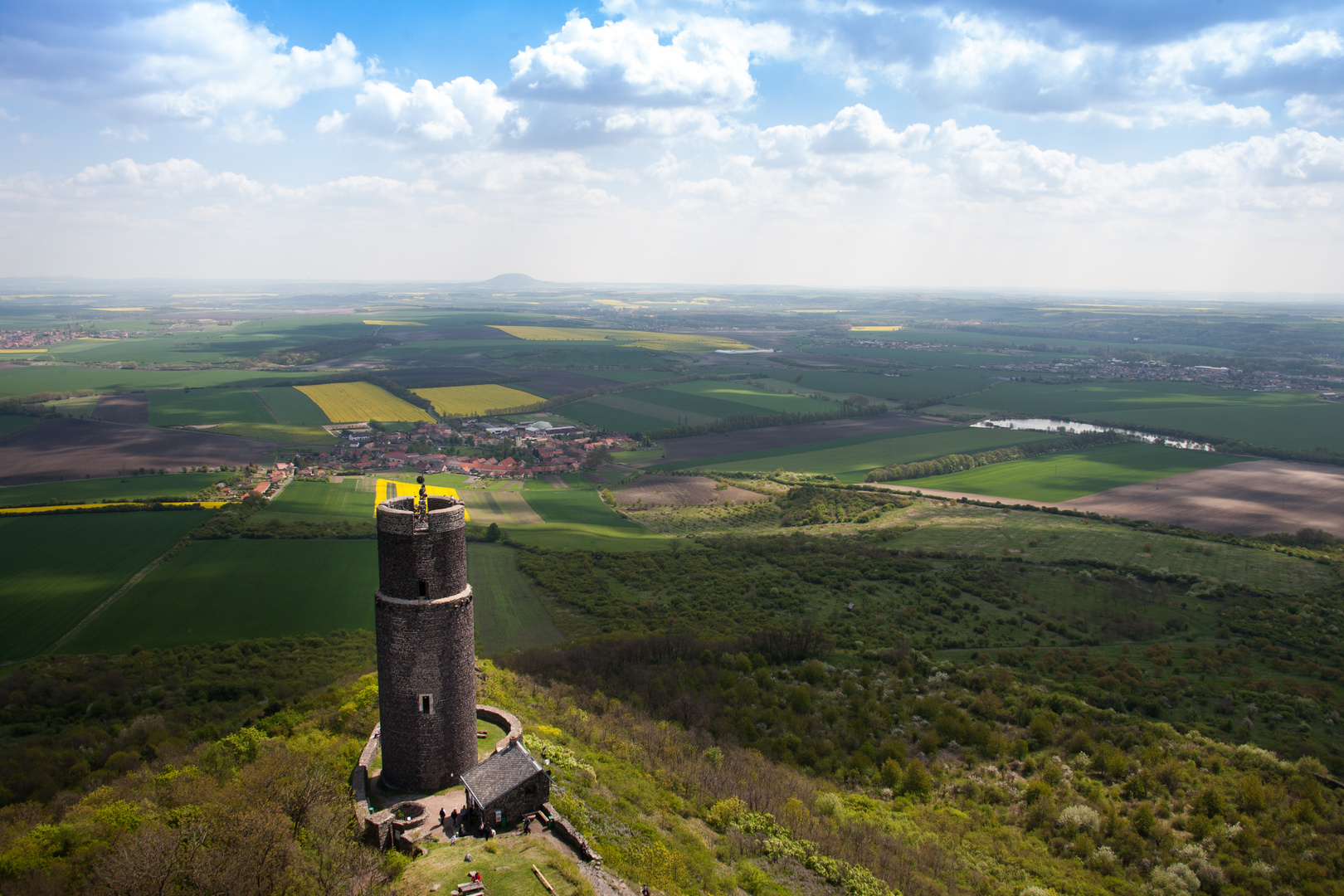 Blick zum schwarzen Turm