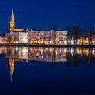 Blick zum Schweriner Dom