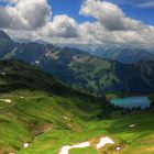 Blick zum Seealp See