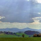 Blick zum Siebengebirge