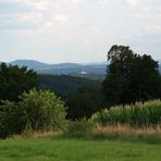 Blick zum Siebengebirge