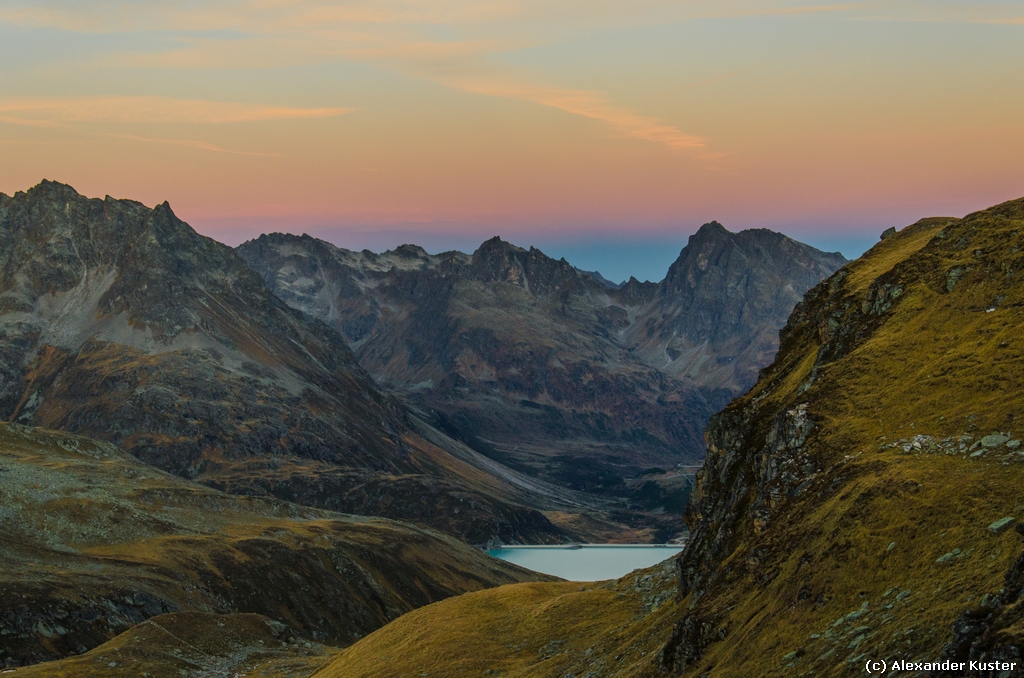 Blick zum Silvrettastausee