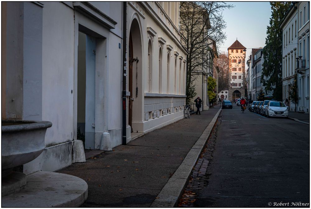 Blick zum St. Alban-Tor