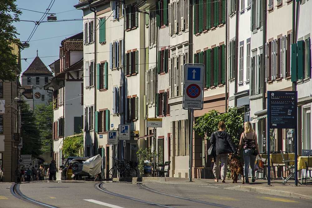 Blick zum St. Johannsturm