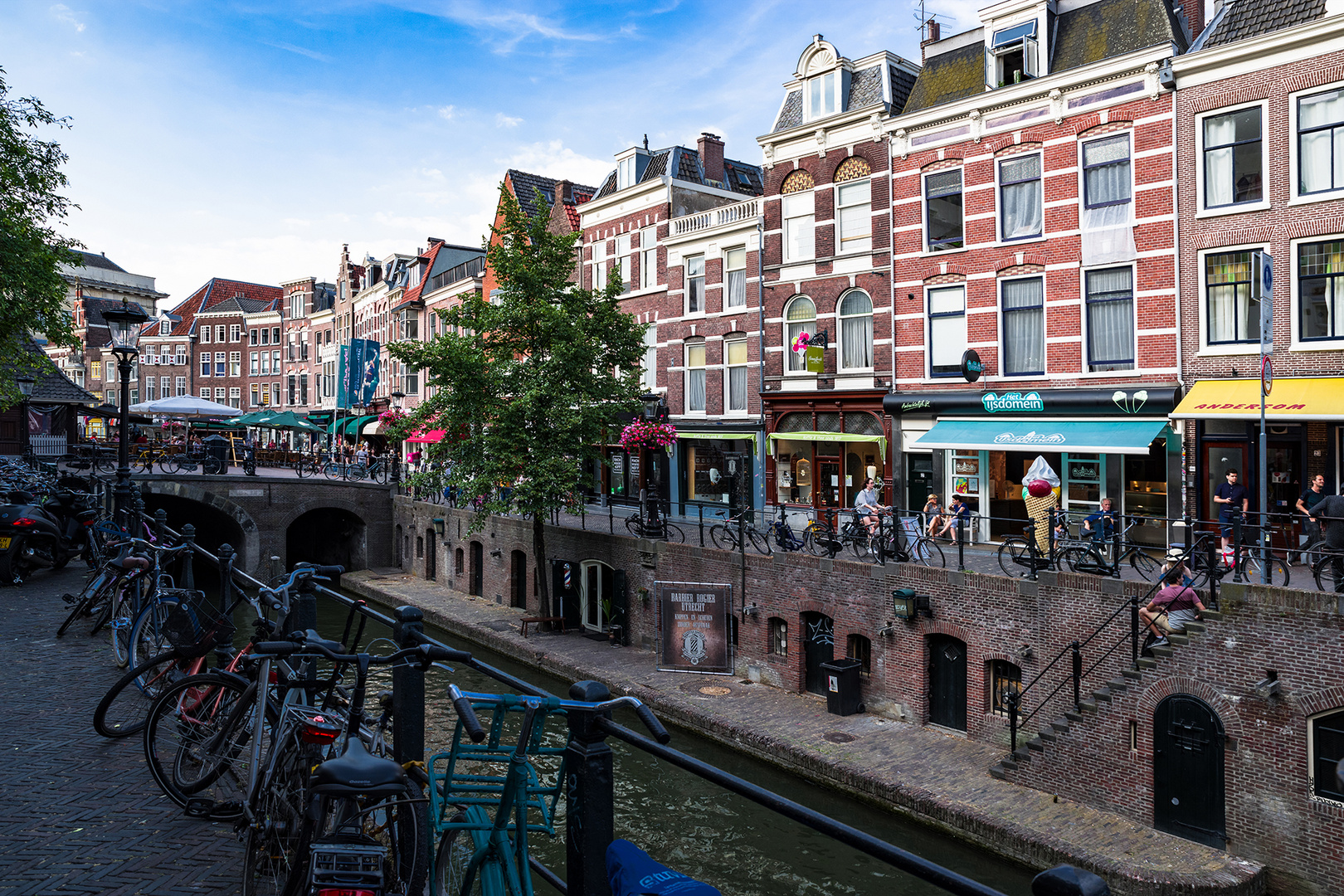 Blick zum Stadhuis, Utrecht / Holland