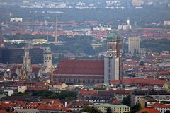 Blick zum Stadtzentrum