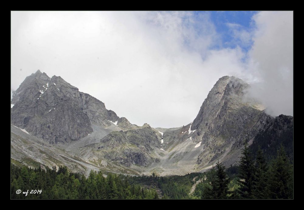 Blick zum Staller Sattel