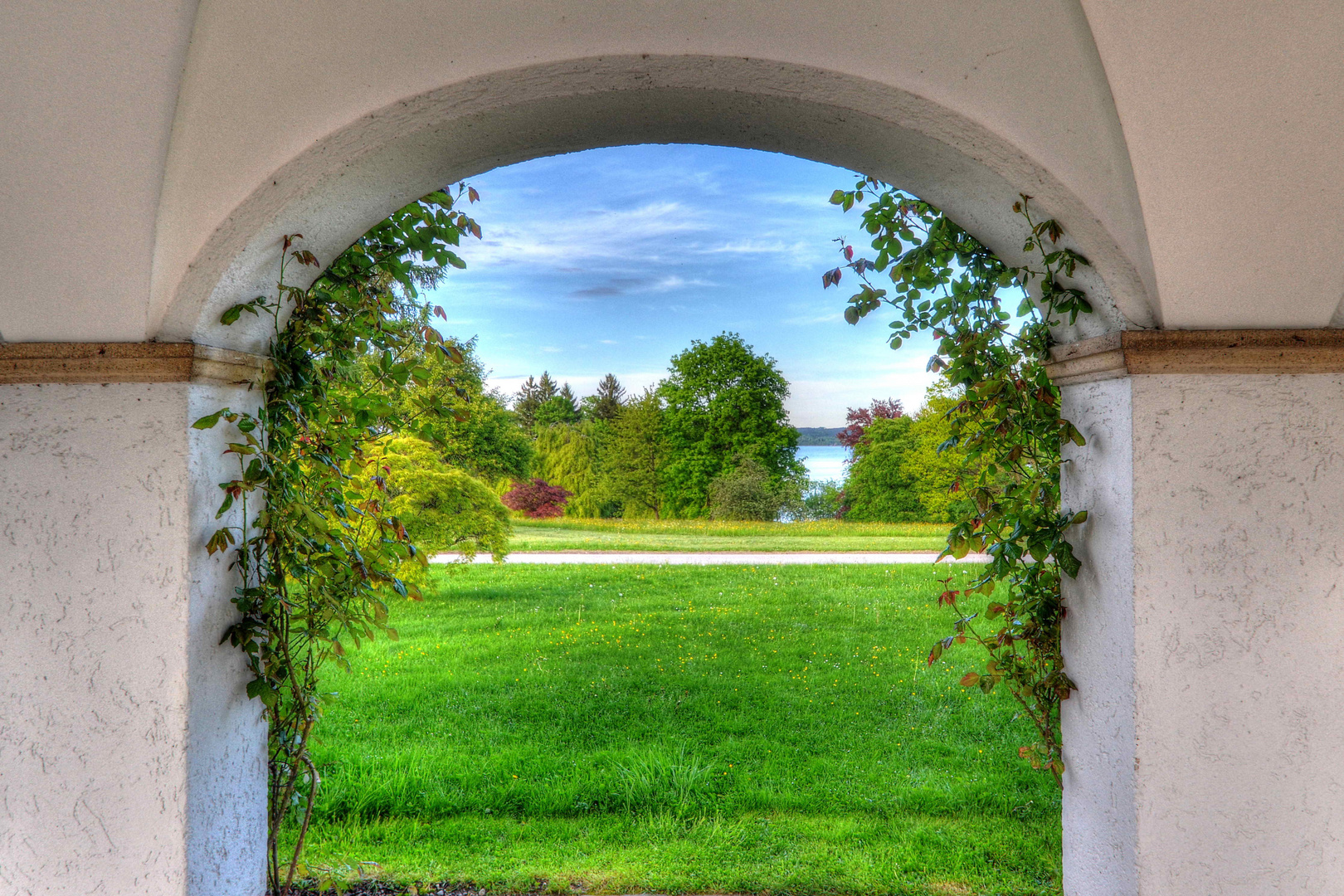 Blick zum Starnbergersee