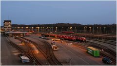 Blick zum Stellwerk