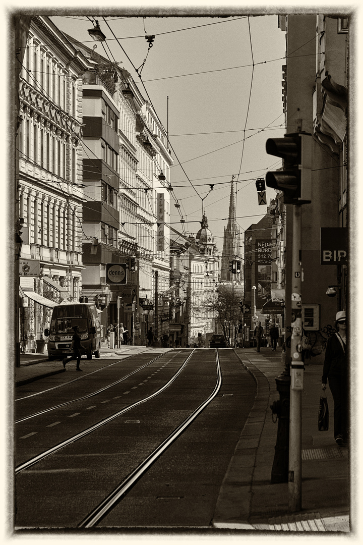 Blick zum Stephansdom