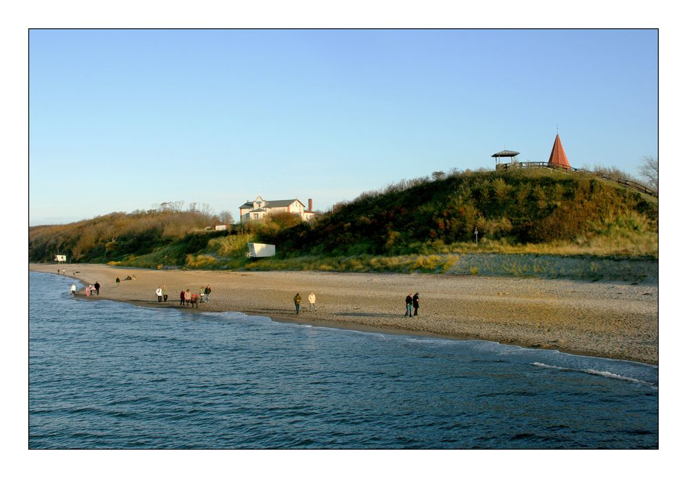 Blick zum Strand