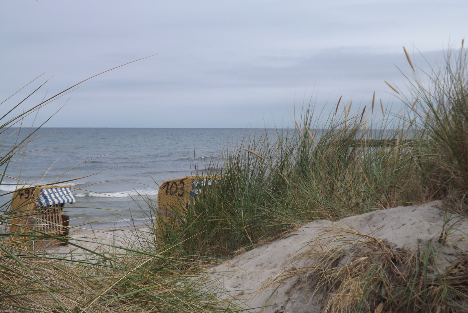 Blick zum Strand bei Stakendorf, Ostsee