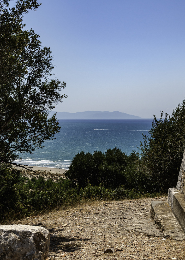 Blick zum Strand