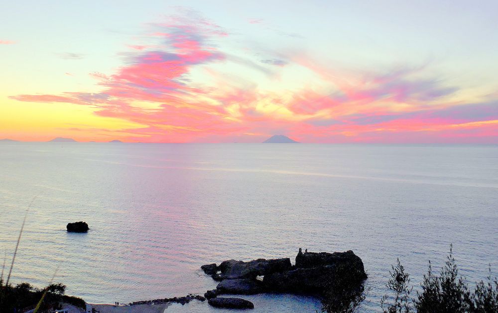 Blick zum Stromboli