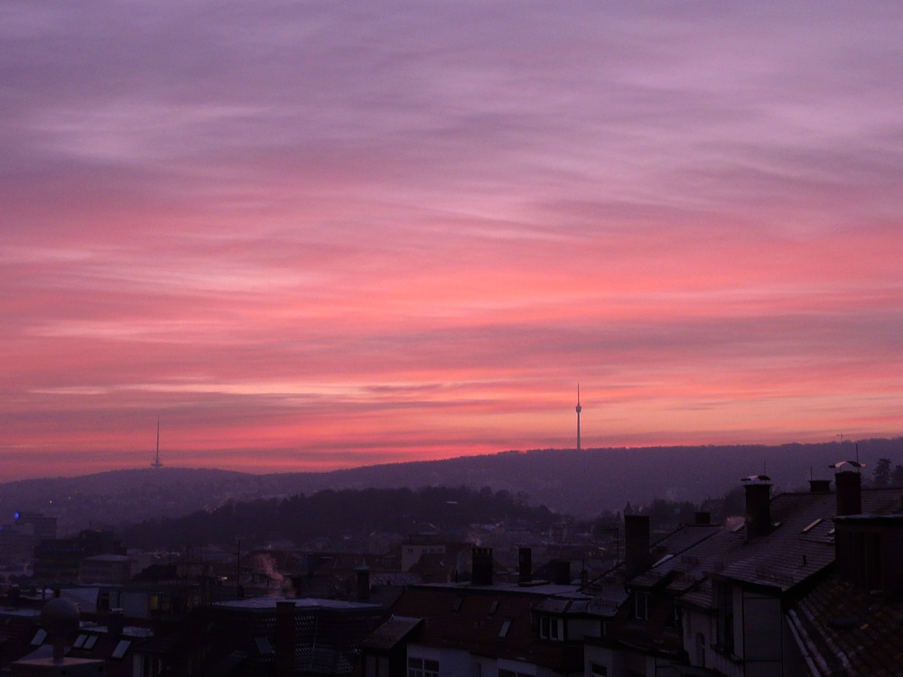 Blick zum Stuttgarter Fernsehturm