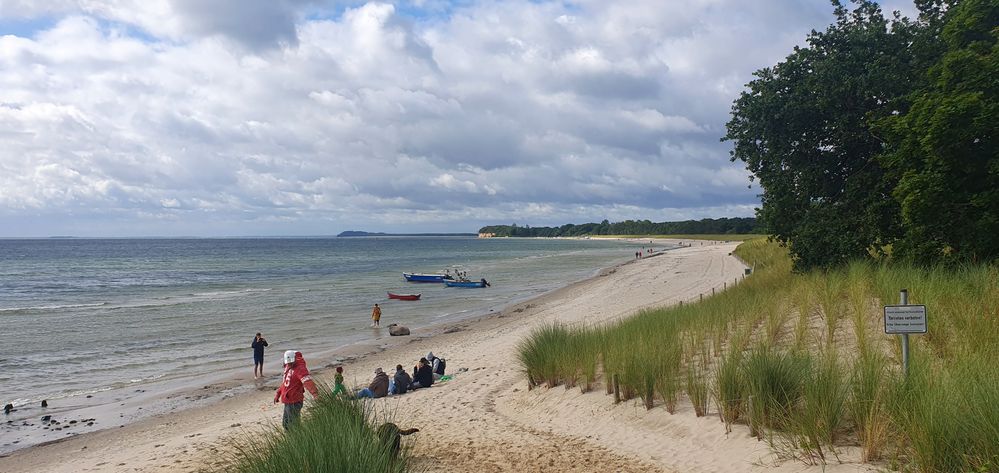 Blick zum Südstrand