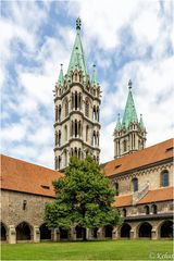 Blick zum Südwestturm - Dom St. Peter und St. Paul Naumburg