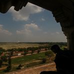 Blick zum Taj Mahal