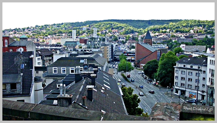 Blick zum Tal der Wupper