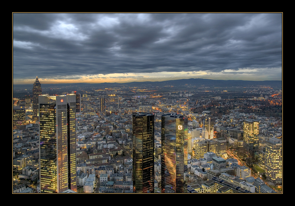 Blick zum Taunus