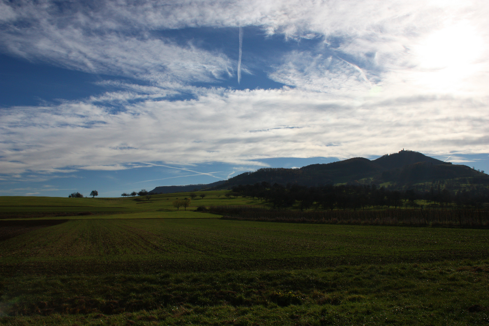 blick zum teckberg