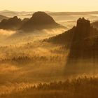 Blick zum Teichstein und Winterstein (Sächsische Schweiz)