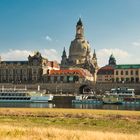 Blick zum Terrassenufer in Dresden