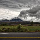 Blick zum Tongariro-Massiv