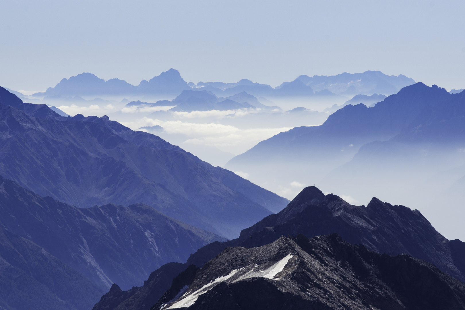 Blick zum Triglav