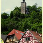 Blick zum Turm am Schlossberg