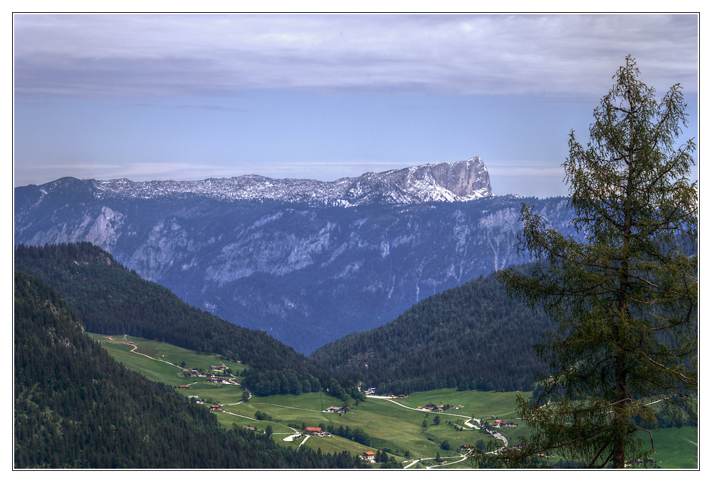 Blick zum Untersberg