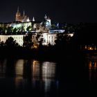 Blick zum Veitsdom und Prager Burg