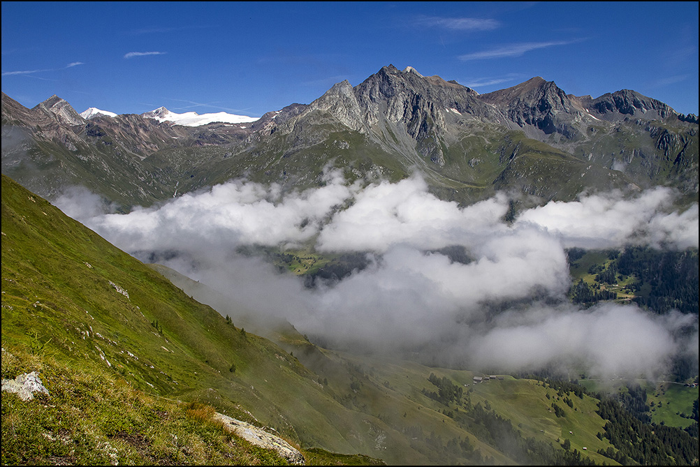 Blick zum Venediger-Höhenweg