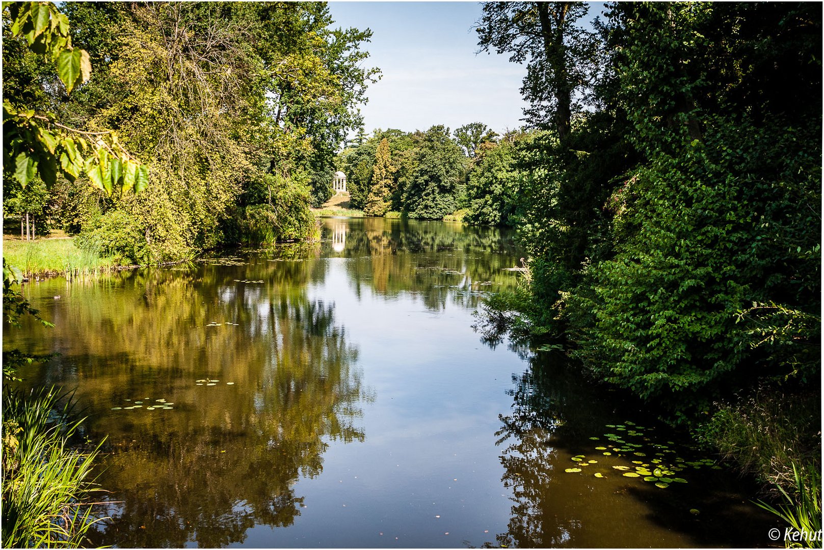 Blick zum Venustempel ... - Wörlitzer Park