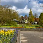 Blick zum Verwaltungsgebäude