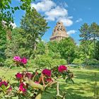 Blick zum Völkerschlachtdenkmal